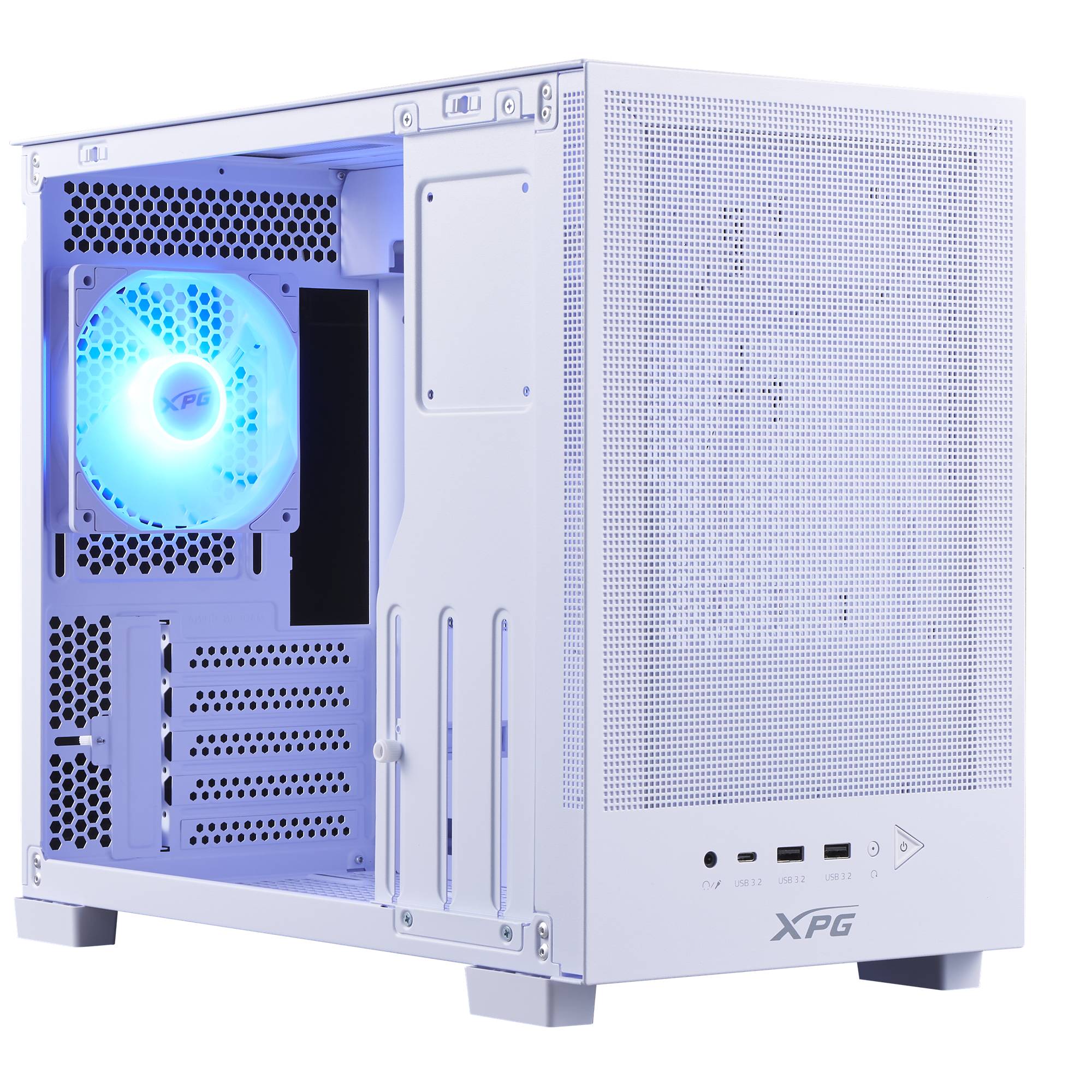 Gabinetes Gaming XPG VALOR MESH NANO VALORMESHNANOMAA-WHCWW Blanco