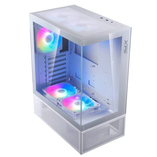 Gabinete XPG INVADER X MINI INVADERXMINIMT-WHCWW Blanco