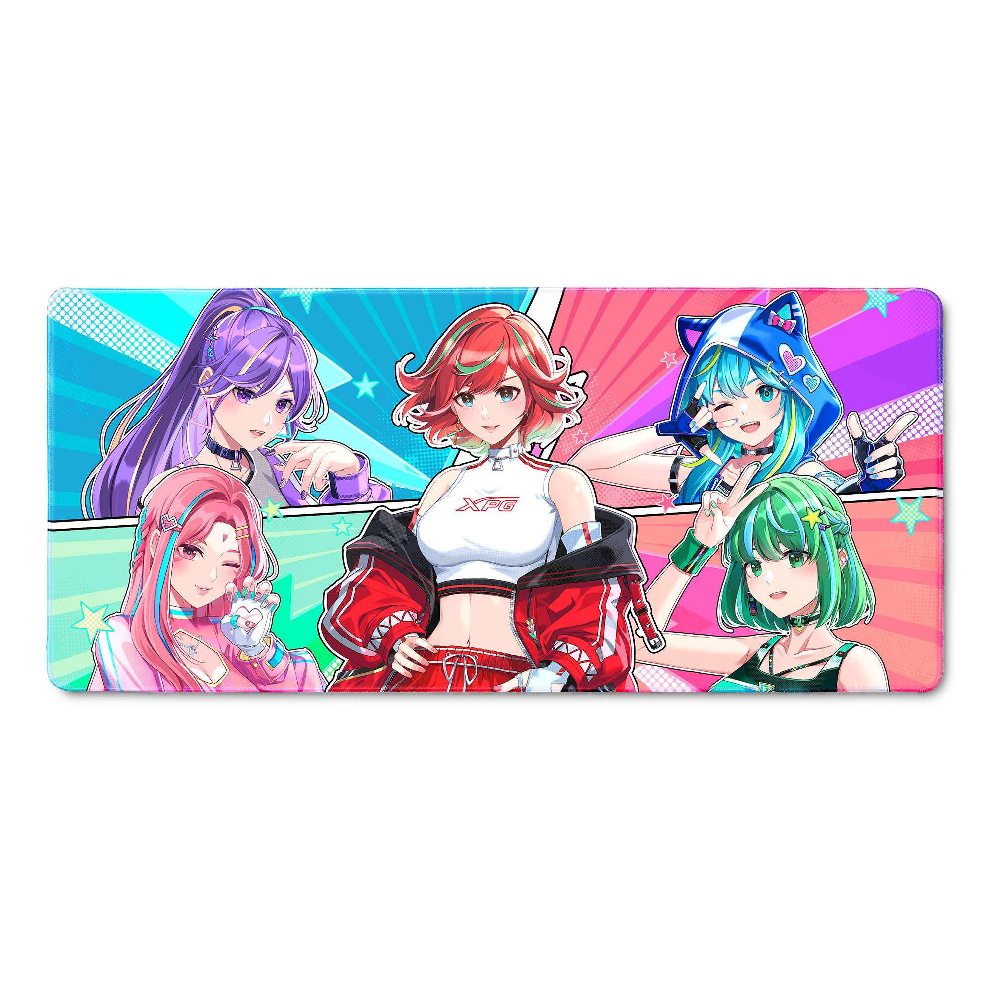 Mouse Pads Gaming XPG FRONTLINE XL XTREME SAGA FRONTLINEXL XTREMESAGA06-BKCWW Imagen