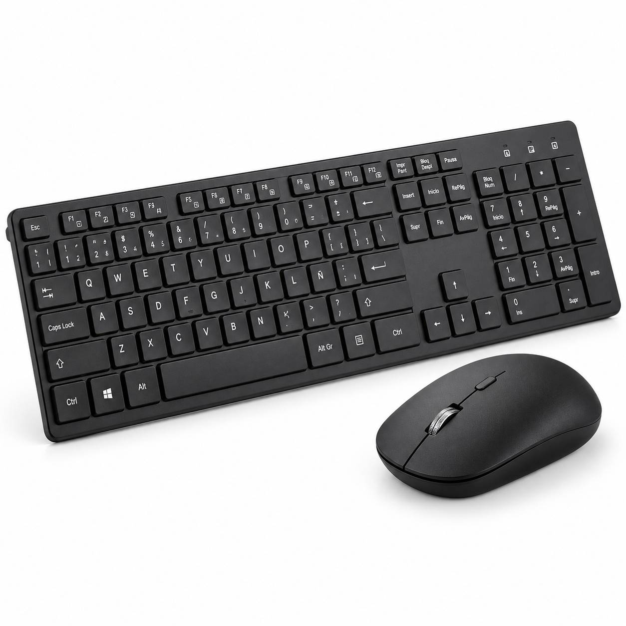 Kit Teclado y Mouse HYUNDAI HYKM01/NEW Negro