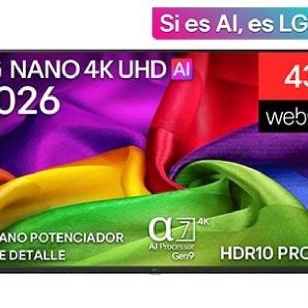 Televisiones LG 43NU800BPSC 43 pulgadas
