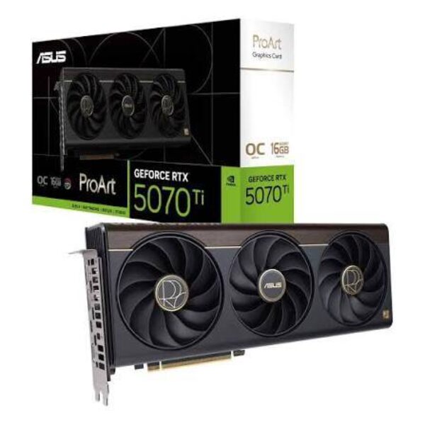 Tarjetas De Video ASUS PROART-RTX5070TI-O16G 90YV0NR0-M0AA00 NVIDIA